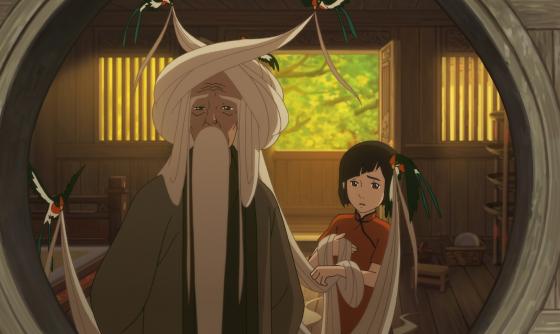 Scéna z filmu Příběh stoleté ryby