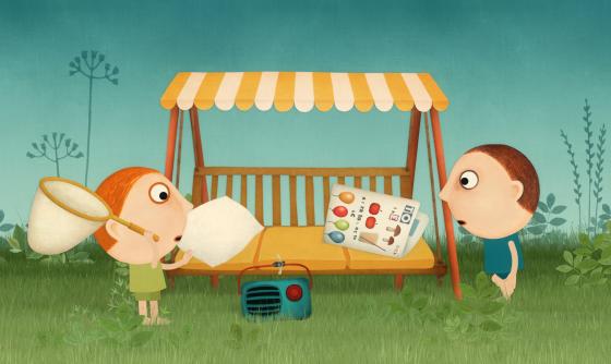 Scéna z filmu Drobečkové: Vejce