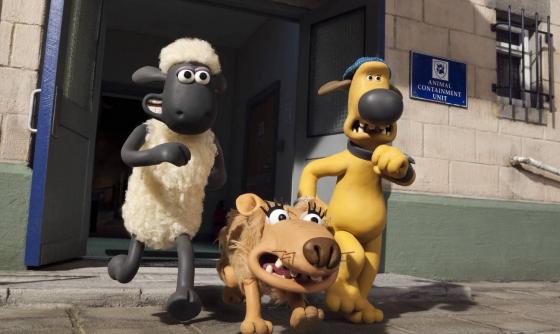 Scéna z filmu Ovečka Shaun ve filmu