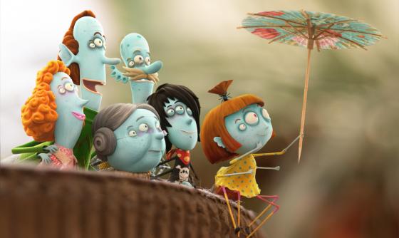 Scéna z filmu Websterovi ve filmu