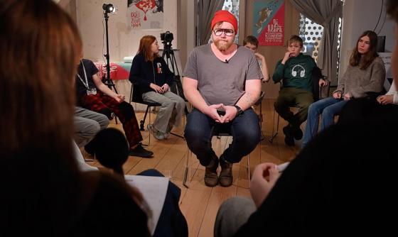 Scéna z filmu Sny a Důstojnost (workshop)