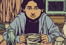 Scéna z filmu Popraskané rty