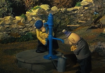Scéna z filmu Pat a Mat: Voda