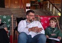 Scéna z filmu Junior Chats: Rozhovor s Petrem Kerekesem