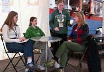 Scéna z filmu Junior Chats: Rozhovor se Zuzanou Piussi