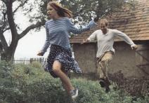 Roman Luknár a Zuzana Šulajová ve filmu Zahrada.